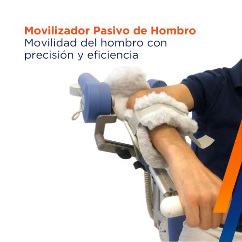 Movilizador Pasivo de Hombro OptiFlex S en Uso Clínico