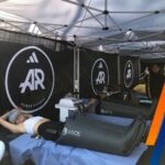 Atletas de Adidas Runners utilizando dispositivos de compresión de Medical Premium en la Carrera Wings for Life