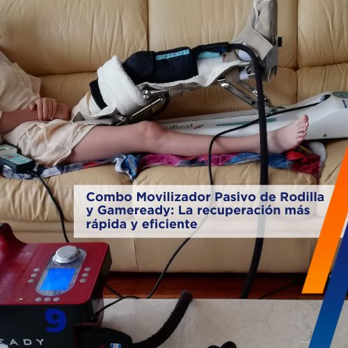 Combo Movilizador Pasivo de Rodilla y Gameready para recuperación eficiente