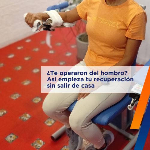 ¿Te operaron del hombro? Así empieza tu recuperación sin salir de casa